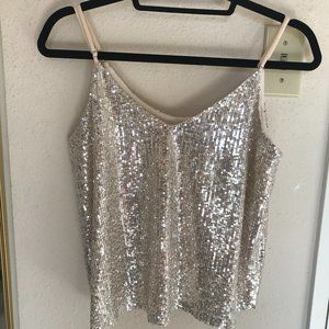 Sequin tank top, Lush (NWT)